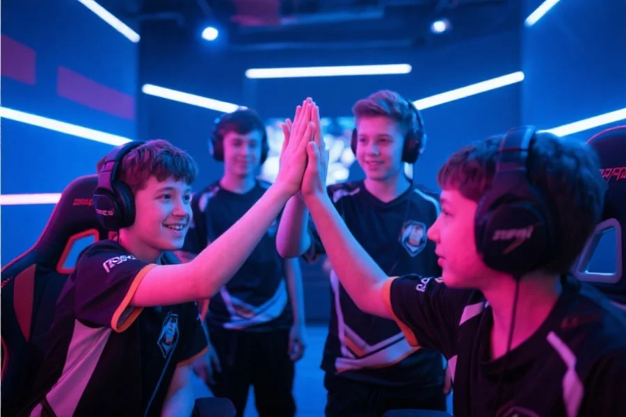 电子竞技团队合作